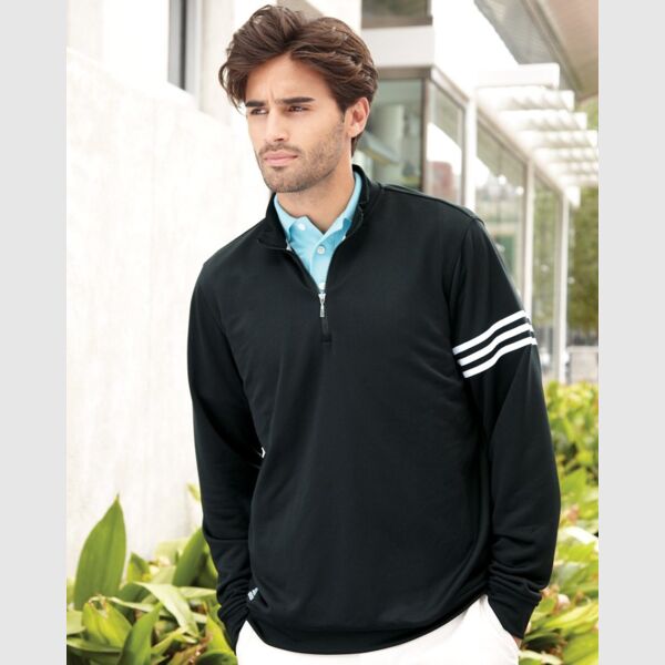 3-Stripes French Terry Quarter-Zip Pullover Thumbnail