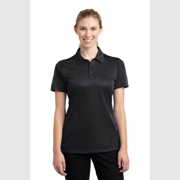 Women's PosiCharge ® Active Textured Colorblock Polo Thumbnail