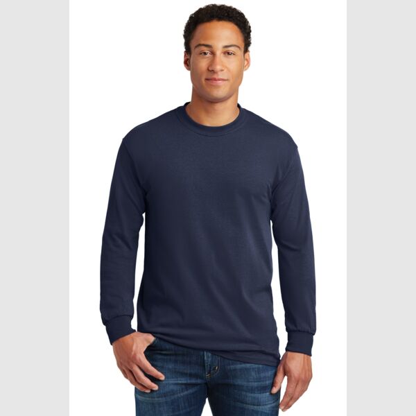 Heavy Cotton 100% Cotton Long Sleeve T Shirt Thumbnail