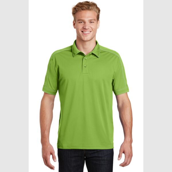 Contrast Stitch Micropique Sport Wick ® Polo Thumbnail