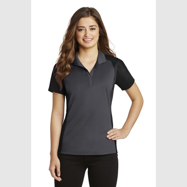 Women's Colorblock Micropique Sport Wick ® Polo Thumbnail