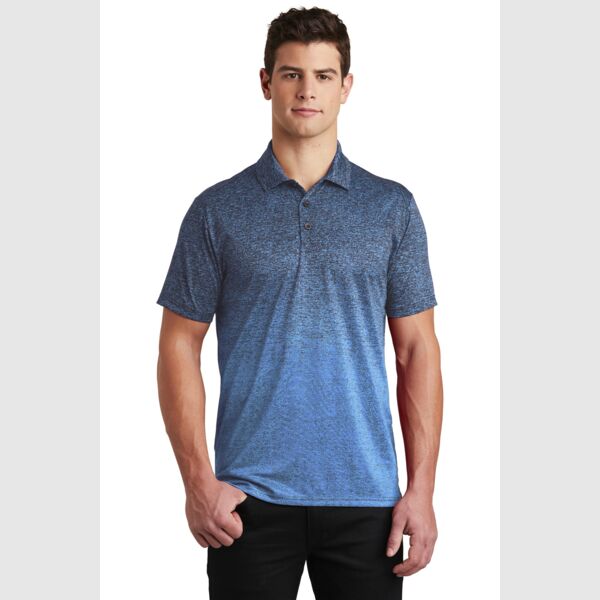 Ombre Heather Polo Thumbnail